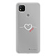 LaCoqueFrançaise Coque Xiaomi Redmi 9C 360 intégrale transparente Motif Coeur Blanc Amour Tendance Coque Xiaomi Redmi 9C 360 intégrale transparente Coeur Blanc Amour Tendance