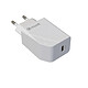 Muvit Chargeur Secteur Power Delivery USB-C 30W Blanc - Un chargeur secteur doté de la technologies power delivery USB-C 30W