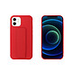 Avis Myway Coque pour iPhone 12 mini avec fonction stand Rouge