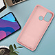 Acheter Avizar Coque Honor 9A Silicone Semi-rigide Finition Soft Touch Rose