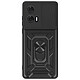 Mayaxess Coque pour Motorola Edge 50 Fusion Bague Cache Caméra Coulissant Noir Coque bi-matière noir de Mayaxess, la protection ultime pour votre Motorola Edge 50 Fusion