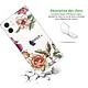 Avis LaCoqueFrançaise Coque iPhone 12 mini anti-choc souple angles renforcés transparente Motif Amour en fleurs