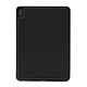 Avizar Étui iPad Air 4 2020 et Air 5 2022 Support Vidéo Design Fin Noir - Clapet pliable se transformant en support pour rédiger vos mails, regarder des vidéos, etc