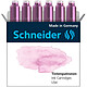 SCHNEIDER Cartouche d'encre Lilac Boîte 6 pièces x 10 Cartouche d'encre