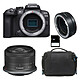 CANON EOS R10 + RF-S 18-45mm F4.5-6.3 IS STM + Sac + Carte SD 8 Go + Bague EF-EOS R PROMO GARANTIE 3 ans. MATERIEL PROVENANCE FRANCE. Emballage securisé de vos commandes. Livré avec Facture dont TVA.