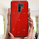 Acheter Avizar Coque pour Xiaomi Redmi 9 Paillette Amovible Silicone Semi-rigide rouge