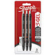 SHARPIE Stylo encre gel S-GEL, 0,7 mm, assorti, blister de 3 Stylo roller