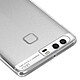 Avizar Coque Silicone Gel + Film Verre Trempé Huawei P9 Transparent pas cher