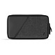 Native Union Stow Organizer Slate Organiseur d'accessoires haut de gamme avec pochette