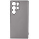 Avizar Coque pour Samsung Galaxy S23 Ultra silicone flexible effet métallisé intérieur doux  Gris Une coque liant design et protection Collection Metallic pour votre Samsung Galaxy S23 Ultra