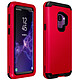 Avizar Coque Galaxy S9 Coque Antichocs Antichutes Bumper Protection - Rouge Coque anti-choc spécialement conçue pour Samsung Galaxy S9