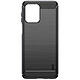 Avizar Coque pour Motorola Moto G54 Effet Carbone Silicone Flexible Antichoc  Noir - Coque en silicone gel flexible série Classic Carb, conçue pour votre Motorola Moto G54