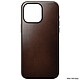 Nomad Coque Modern Cuir Horween pour iPhone 15 Pro Max Marron pas cher