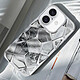 Avizar Coque pour iPhone 16 Antichoc Collection Twinki Argent pas cher