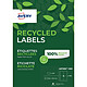 AVERY Boîte de 400 étiquettes adresse laser recyclées blanc 99,1 x 139 mm Etiquette multi-usages