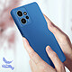 Acheter Avizar Coque pour Xiaomi Redmi Note 12 4G Silicone Semi-rigide Finition Douce au Toucher Fine  Bleu