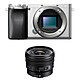 SONY ALPHA 6100 SILVER + 10-20 PROMO GARANTIE 3 ans. MATERIEL PROVENANCE SONY FRANCE. Emballage securisé de vos commandes. Livré avec Facture dont TVA.