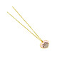 Avis Pusheen - Pendentif et collier argent Pusheen Pink and Gold Heart