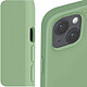 Acheter Avizar Coque pour iPhone 15 Plus Silicone Semi-rigide Finition Douce au Toucher Fine  Vert pâle