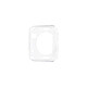 Eko Coque de Protection pour Apple Watch 42mm Souple et Ultra-fine en TPU Blanc Offre une protection optimale contre les chocs et les rayures