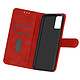 Avizar Étui pour Xiaomi Mi 11i / Xiaomi Poco F3 Folio Intégrale Porte-carte Fonction Support Rouge Etui folio Rouge en Eco-cuir, Xiaomi Mi 11i