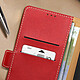 Acheter Avizar Etui pour Samsung S24 Ultra Portefeuille Support Rabat magnétique Rouge