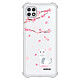 Evetane Coque Samsung Galaxy A22 5G Silicone antichocs Solides coins renforcés  transparente Motif Chat et Fleurs Coque Samsung Galaxy A22 5G Silicone antichocs Solides coins renforcés Protection Housse transparente Chat et Fleurs