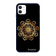 LaCoqueFrançaise Coque iPhone 11 Silicone Liquide Douce lilas Mandala Or Coque iPhone 11 Silicone Liquide Douce lilas Mandala Or