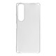 Avizar Coque Sony Xperia 1 III Rigide Finition Gomme Anti-Traces Transparente Coque rigide en polycarbonate pour Sony Xperia 1 III