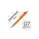 CARAN D'ACHE Porte-mine 884 infinite Mine 0.7mm Bouton Poussoir Chrome Brillant Orange Porte-mines