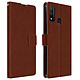 Avizar Housse Huawei P smart 2020 Étui Clapet Porte-carte Support Vidéo Vintage marron - Housse de protection spécialement conçue pour Huawei P smart 2020