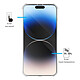 Avis Evetane Lot de 3 Vitres iPhone 14 Pro en Verre trempé transparente Motif Protection ecran