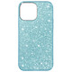 Avizar Coque iPhone 13 Pro Max Paillette Amovible Silicone Semi-rigide bleu - Coque à paillettes spécialement conçue pour votre iPhone 13 Pro Max.