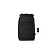 Blaupunkt - Sac à dos connecté - BLP0390-133 - Noir Sac à dos porte ordinateur connecté noir port USB integré, nombreux rangements, adapté jusqu'à 13", textile déperlant et anti rayure