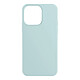 Moxie Coque pour iPhone 14 Pro Hybride Semi-rigide Fine Légère Intérieur Doux  bleu glacier - Coque de protection pour Apple iPhone 14 Pro, Collection BeFluo de Moxie