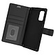 Avizar Housse pour Samsung Galaxy A13 Aspect Grainé Clapet Portefeuille Stand Vidéo  noir - Étui folio spécialement conçu pour votre Samsung Galaxy A13 4G