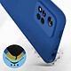 Avis Avizar Coque pour Xiaomi Redmi Note 11 Pro Plus Silicone Semi-rigide Finition Soft-touch Fine  bleu