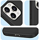 Avizar Coque pour iPhone 15 Pro Silicone souple Classic Case Noir pas cher