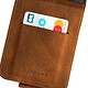 Avizar Étui pour Samsung Galaxy Z Flip 5 Clapet Vertical Porte-Carte Anti-RFID  Marron pas cher