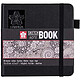 SAKURA Carnet Croquis 12x12cm - 80 feuilles - 140g - noir Carnet