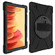 Avizar Coque Samsung Galaxy Tab A7 10.4 2020 Antichoc Hybrid Poignée et Béquille Noir Coque haute protection spécialement conçue pour Samsung Galaxy Tab A7 10.4 2020.