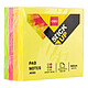 DELI Stick Up Notes adhésives repositionnables 76×76mm - 4×100 feuilles 4 couleurs x 6 Notes repositionnable