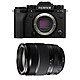 FUJIFILM X-T5 NOIR + 18-135mm GARANTIE 3 ANS. MATERIEL PROVENANCE FUJIFILM FRANCE. Emballage securisé de vos commandes. Livré avec Facture dont TVA.