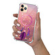 Evetane Coque iPhone 11 Pro anti-choc souple angles renforcés transparente Motif Attrape rêve rose pas cher