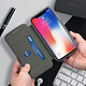 Acheter Avizar Etui folio Noir Porte-Carte pour Apple iPhone X , Apple iPhone XS