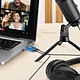 Acheter LinQ Carte Son Externe USB vers 2 Jack 3.5mm Audio Microphone Surround 5.1  Bleu