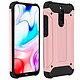 Avizar Coque Xiaomi Redmi 8 / 8A Design Relief Bi-matière Antichute 1,8m Rose gold Bi-matière, revêtement intérieur en silicone gel et armature en polycarbonate.