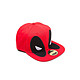 Deadpool - Casquette hip hop Big Face Casquette Deadpool hip hop Big Face.