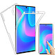 Evetane Coque Samsung Galaxy Note 10 Plus 360° intégrale protection avant arrière silicone transparente Motif Coque Samsung Galaxy Note 10 Plus 360° intégrale protection avant arrière silicone transparente