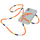 Avizar Bijou de Téléphone Collier à Perles Heishi 110cm Collection Heishi Multicolore Collier de téléphone original façon Homemade, de la collection Heishi